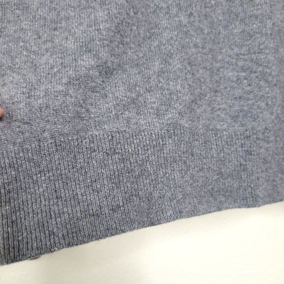 EVERLANE Cashmere Blend Gray Crewneck Sweater Women's Size XXS Long Sleeve Soft - Picture 4 of 9